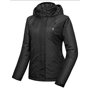 Little Donkey Andy Women's 3 in 1 Winter Ski Jacket Black Size XL NWT